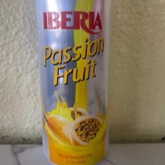 Iberia Passion Fruit Juice Drink.