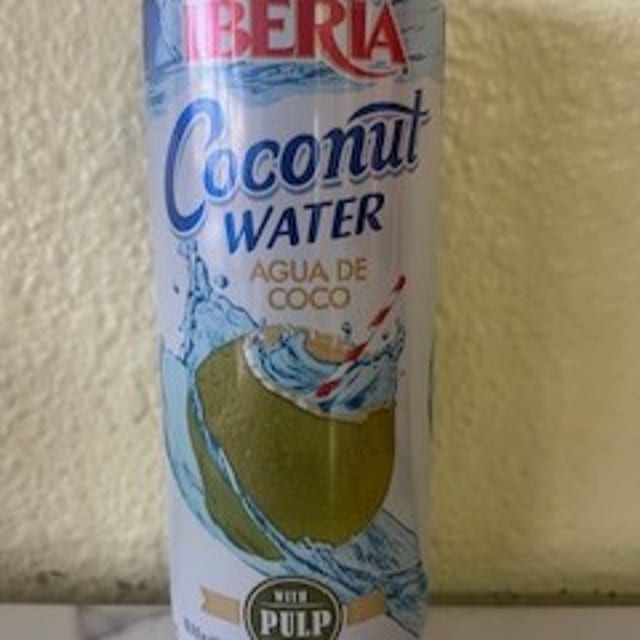 Iberia Coconut Water with Pulp.