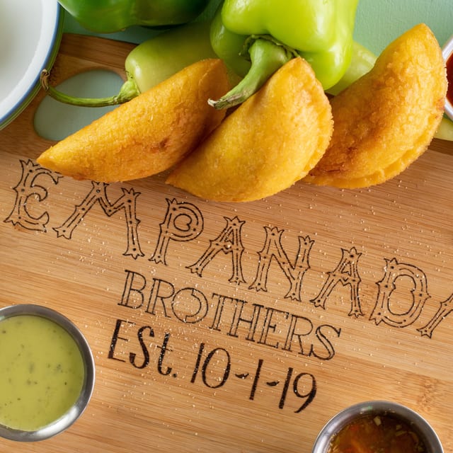 Vegan Shepherd's Pie Empanada.