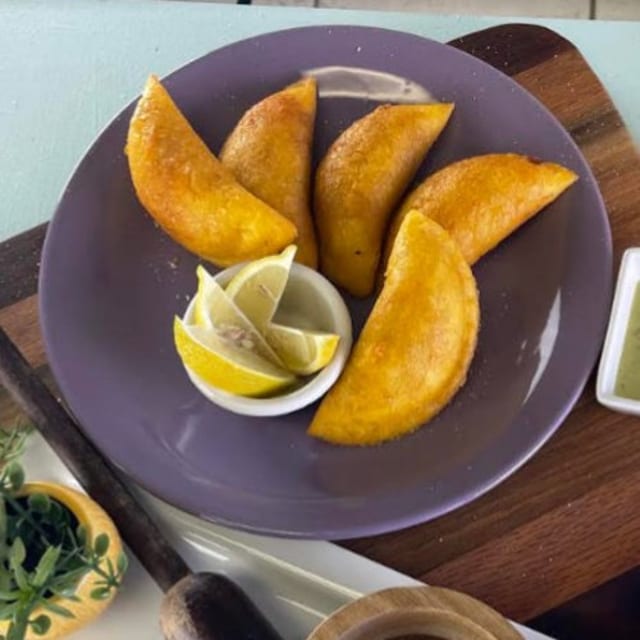 Chicken & Potato Empanada.