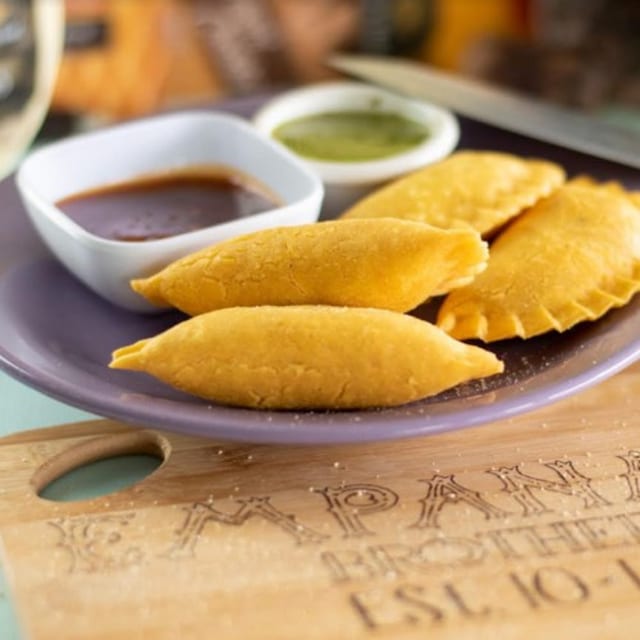 Philly Steak & Cheese Empanada.